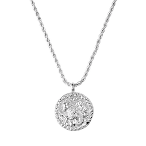 Zodiac Sign Necklace Silver